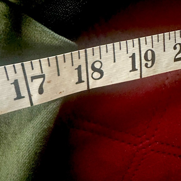 SHALANG Studded & ZIPPER Army GreenJacket Size: M - Picture 8 of 13